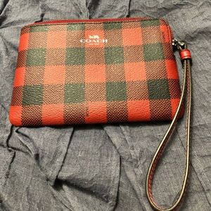 Super cute authentic coach wristlet